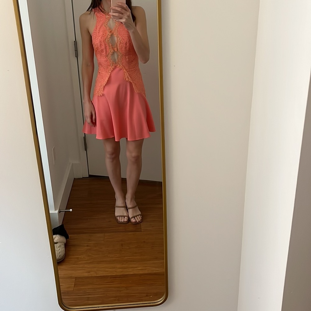 Lover Silk and Lace Dress